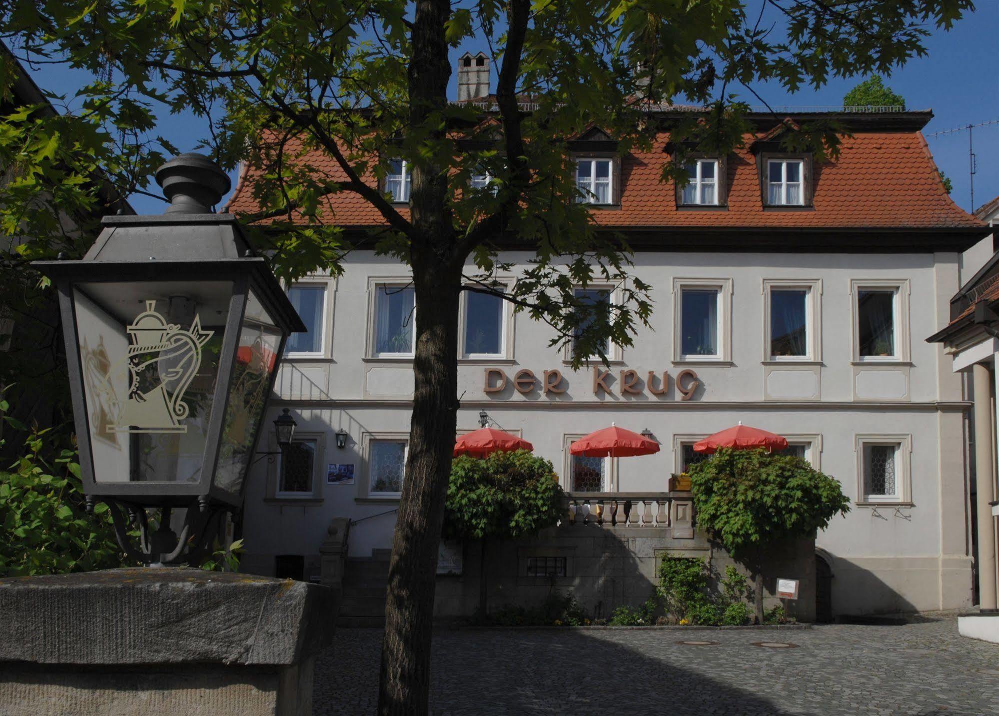 Hotel Gasthof Der Krug Stegaurach Exterior photo